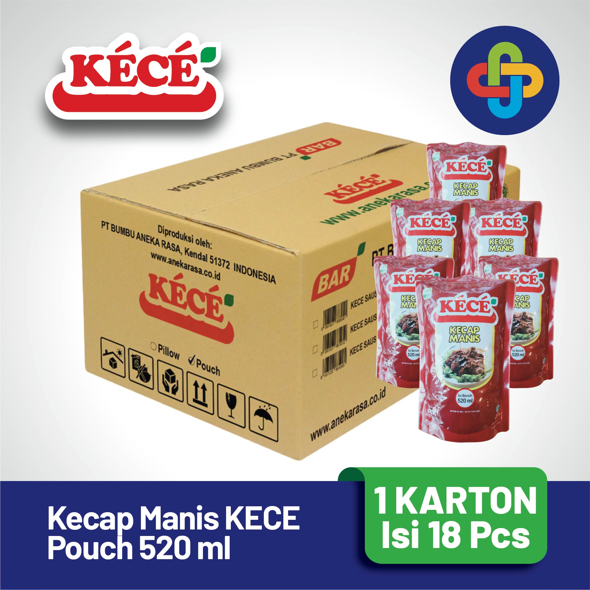 Kecap Manis KECE Pouch 520 mL